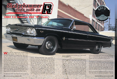 1963 1/2 Galaxie 500 R-Code