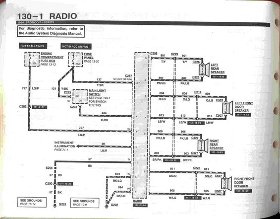 94 Bronco Stereo Wiring Diagram - 94 Ford Bronco Radio Wiring Diagram 94 Bronco Stereo Wiring Diagram - 94 Ford Bronco Radio Wiring Diagram