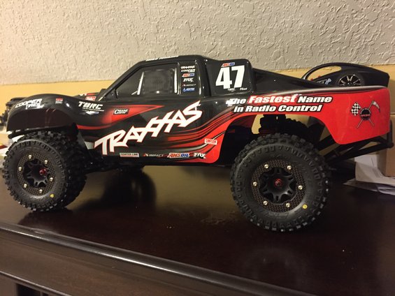 traxxas slash body lift