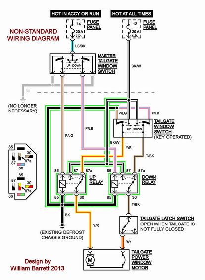 1996 ford bronco pictures picture supermotors net 88 Bronco Cruise Control Wiring tailgate relay diagram