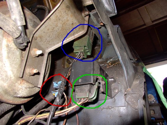 1986 Ford Bronco Power distribution to feed amps pictures ... 1996 ford 3g alternator wiring diagram 