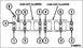 3. Install and seat camshaft cap cluster assemblies. Hand-start 14 bolts.
NOTE: Each camshaft cap...