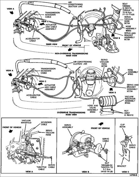 1983 Ford bronco vacuum hose diagram