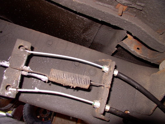 broken parking brake cable | Bronco Forum - Full Size Ford Bronco