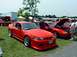 My 2000 Cobra R and the Shinoda Boss in the winners area....