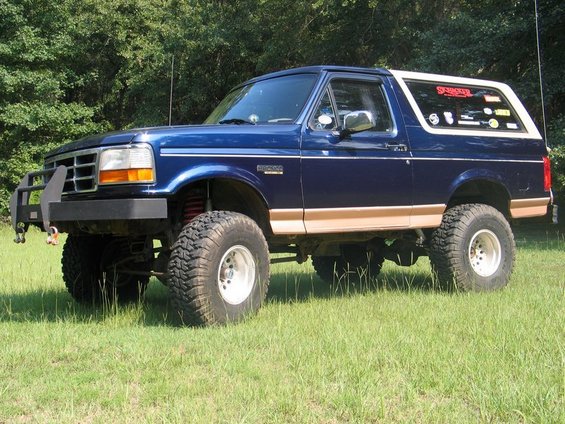1995 Ford bronco custom bumpers