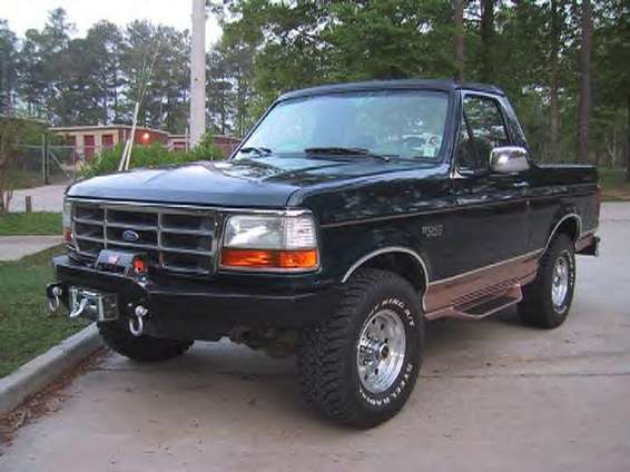 Custom ford bronco bumpers