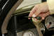Feed the cable around the edge of the dash and through the back of the new Edge housing. Leave a lit...