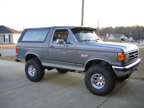 Lund visor installed Bronco Forum Full Size Ford Bronco Forum
