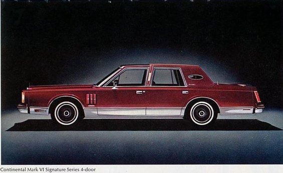 Lincoln Continental Mark Vi. 1980 Lincoln Mark 6 5004