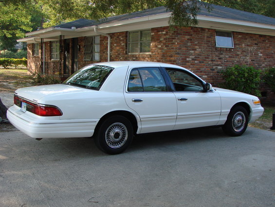 Grand marquis chrome shop door trim