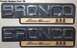 Fender Badges from '96 EB Bronco