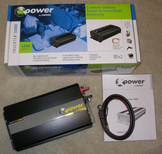 inverter10-8.jpg 1kW Inverter as of 10/1/8 selling at Costco for $40.  It's about 1/2 the size of the previous 1kW model.