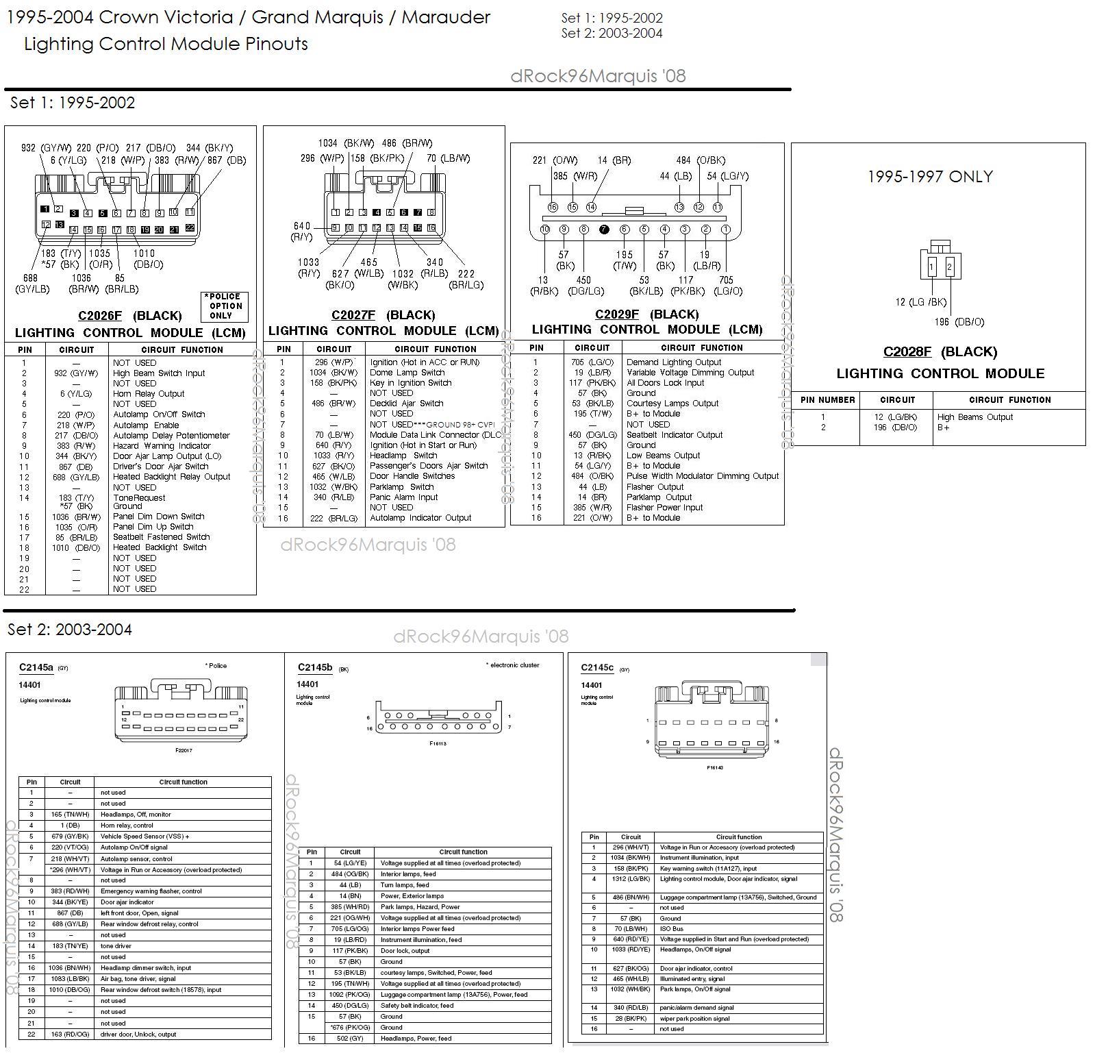 Ford Crown Victoria Wiring Schematic - Crown Victoria Wiring Diagram  Home Wiring Diagrams - Ford Crown Victoria Wiring Schematic