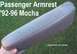 Mocha Front Passenger Armrest