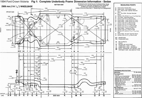 1996 Ford Crown Victoria Frame picture | SuperMotors.net 1965 comet wiring diagram 