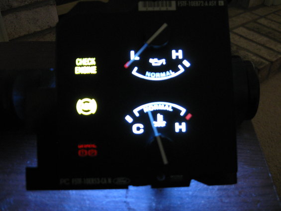Just Put Leds In The Dash Ford Truck Enthusiasts Forums Sample Pic From A Spare Cer With My Led Work Light