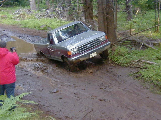 alvey_-_mud4.jpg Once it begins sliding down into the rut, steer into it and punch the gas to power through before 

it has a chance to roll.