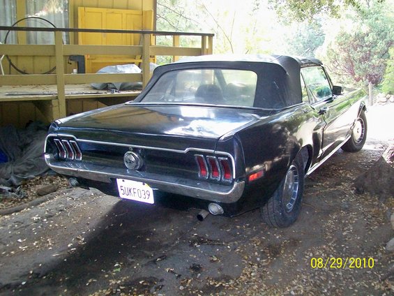 Re Going Green with a'68 Mustang Convertible