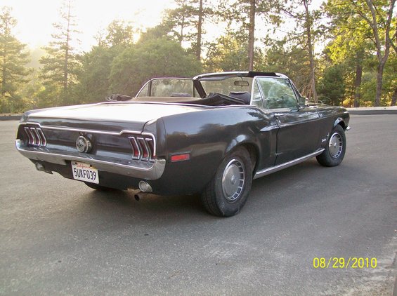 Re Going Green with a'68 Mustang Convertible