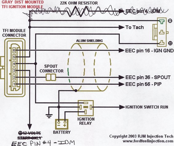 Ford Tfi Wiring Diagram from www.supermotors.net