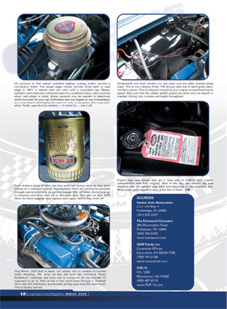 Concours Ford Engine Detailing