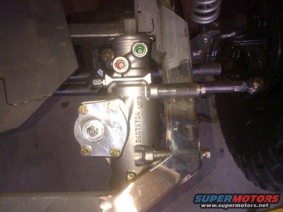 Steering box with part number 26076706