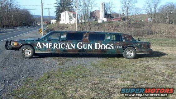 The Limo, as it was seen on the front page of "The Snyder County Times".