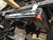 2004 Ford Crown Victoria - Aftermarket aluminum radiator and electric fan assembly installed in a vehicle's engine bay.