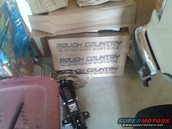 Lift kit delivered.
