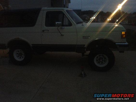 Front lifted
