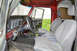 1989 Ford Bronco - Interior view of a 1989 Ford Bronco, showing the dashboard, steering wheel, and front seats.