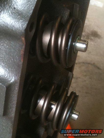The dual valve spring setup that is required for my camshaft. 