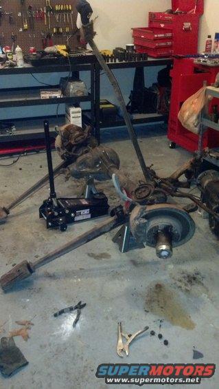 Axle from 1979 F150 for SAS.