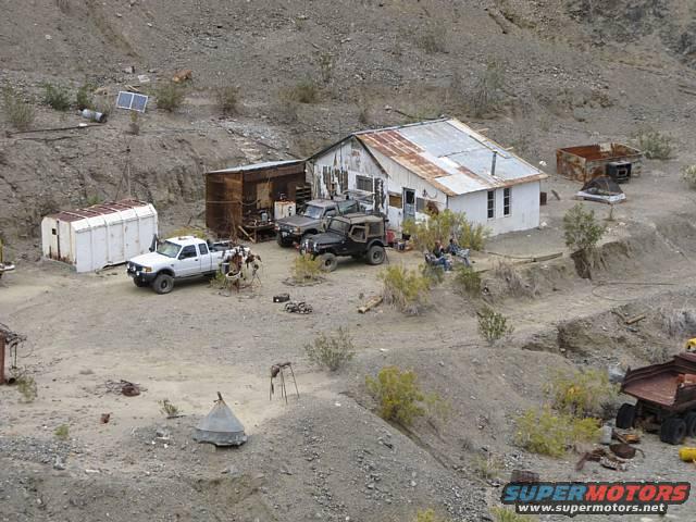 There's lots of these old miners cabins throughout the area, many of them are kept up and are habitable.