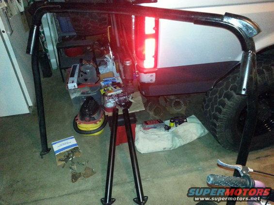 20131222-17.30.43.jpg This is the '80's GT Sport roll bar that was offered till about '87 or so. It is different from the '78-'79 roll bar because of height and the mounting feet angles and width. I wouldn't call these exactly "rare" but they are getting harder & harder to find so if you run across one, scoop it up! In good condition they run about $75 bucks if you're lucky but that's usually for just the bar. If you find one still mounted, grab the hardware too!!! 