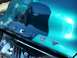 1971 Ford Ranchero - Close-up of a teal car's rear panel, showing the 'MERCURY' badging and chrome accents.