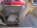 1971 Ford Ranchero - Interior view of a vintage car, with another vehicle visible outside.