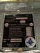 1997 Dodge 3500 - This label details specifications for a Wedgewood Industries gas range, including minimum clearances and model number.