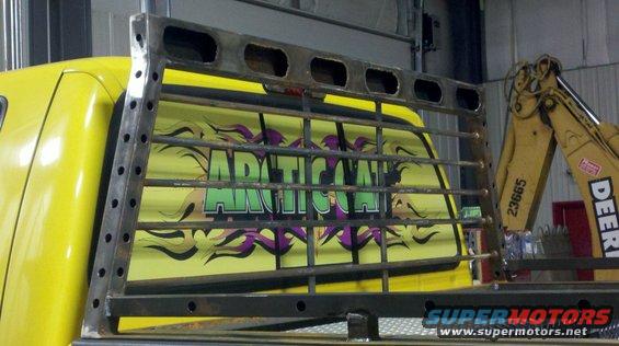 cell-122113-123.jpg NEW CUSTOM HEADACH RACK W/ 62 L.E.D.S