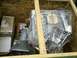 1982 Ford Bronco - Parts are packed in a wooden crate, ready for shipping or storage.