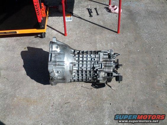 GETRAG 260 transmission on concrete