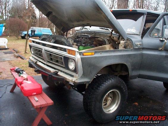 whackin front fenders