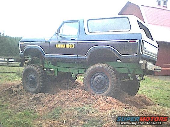 nathans-bronco-on-mound.jpg 1978 bronco wanting to go play