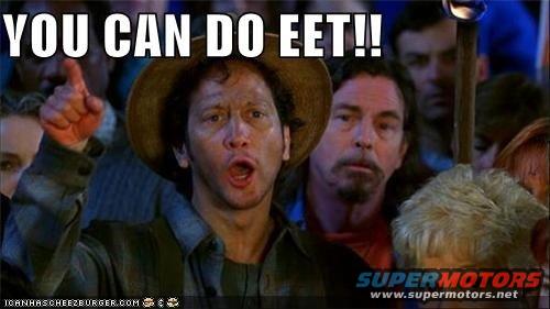Meme with text "YOU CAN DO EET!!"