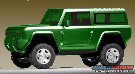 bronco-conceptgreen-lifted.jpg just a quick thing to see what it would look like lifted and green