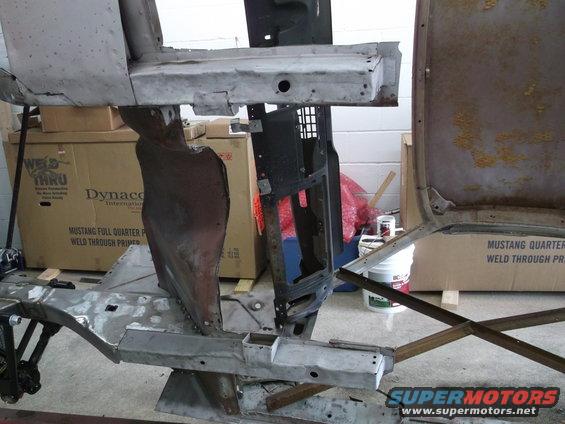 Front pan rails beat up pretty bad.