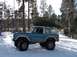 1970 Ford Bronco - the Bronco retrieves a Christmas tree
