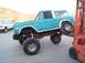 1970 Ford Bronco - on the forklift at Jacobsen Ford