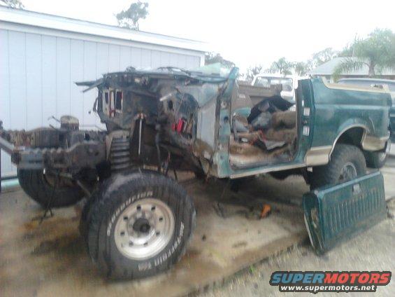 Day 3:
Started the process of cutting up the body. got the top cut off and unbolted all the body mounts. took the tailgate and doors off to save. started to rain and had to work on a van and a truck so I had to pick up 


